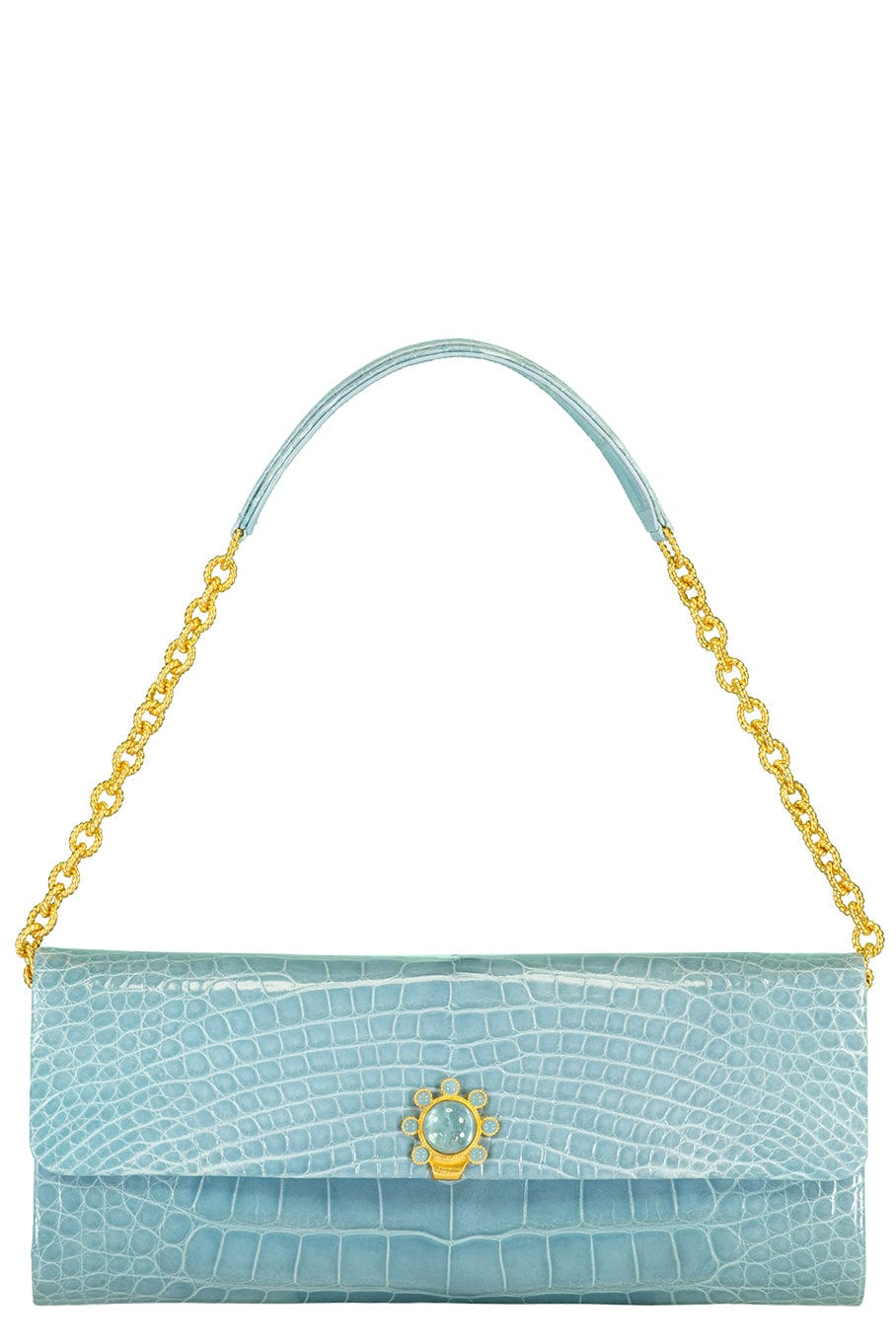 JADA LOVELESS-East West Clutch - Seaglass-SEAGLASS