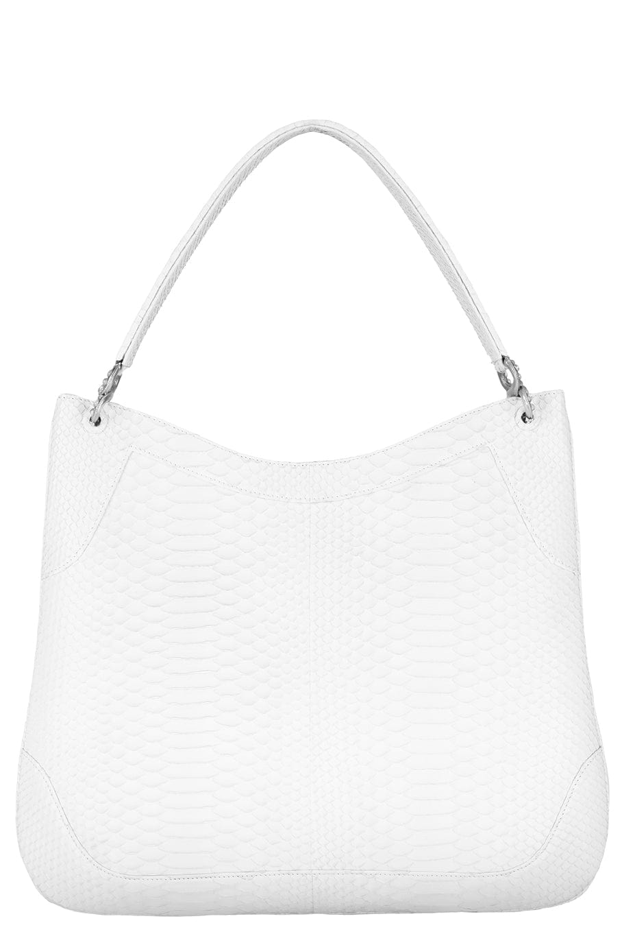 JADA LOVELESS-Hobo Bag - White-WHITE