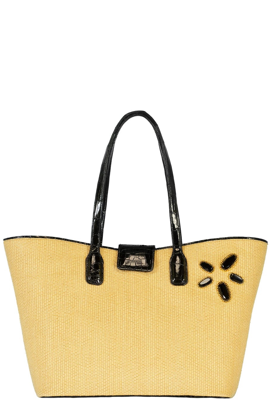JADA LOVELESS-Island Tote - Black-BLACK
