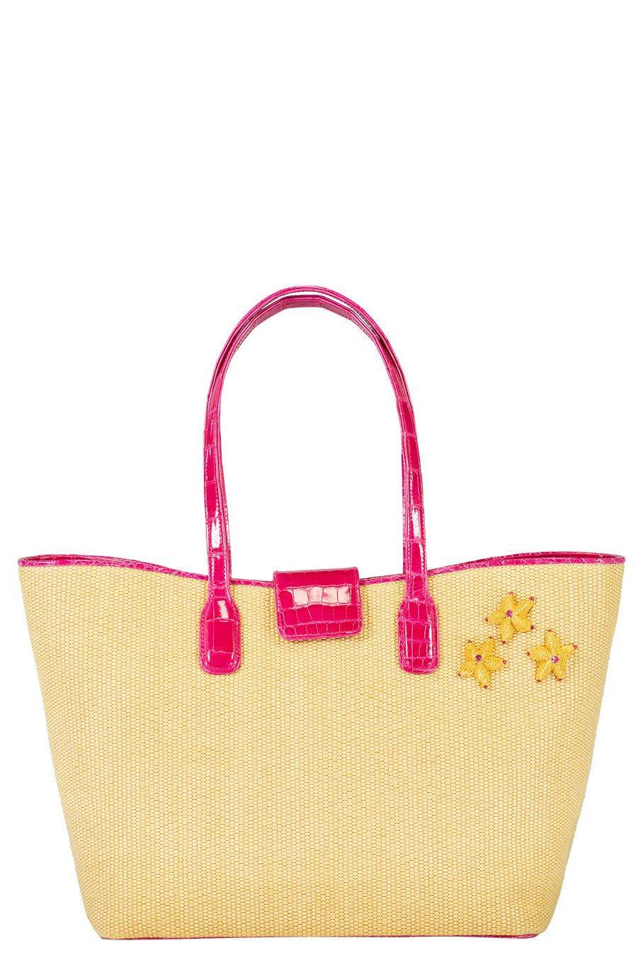 JADA LOVELESS-Island Tote - Bright Pink-BRT PINK