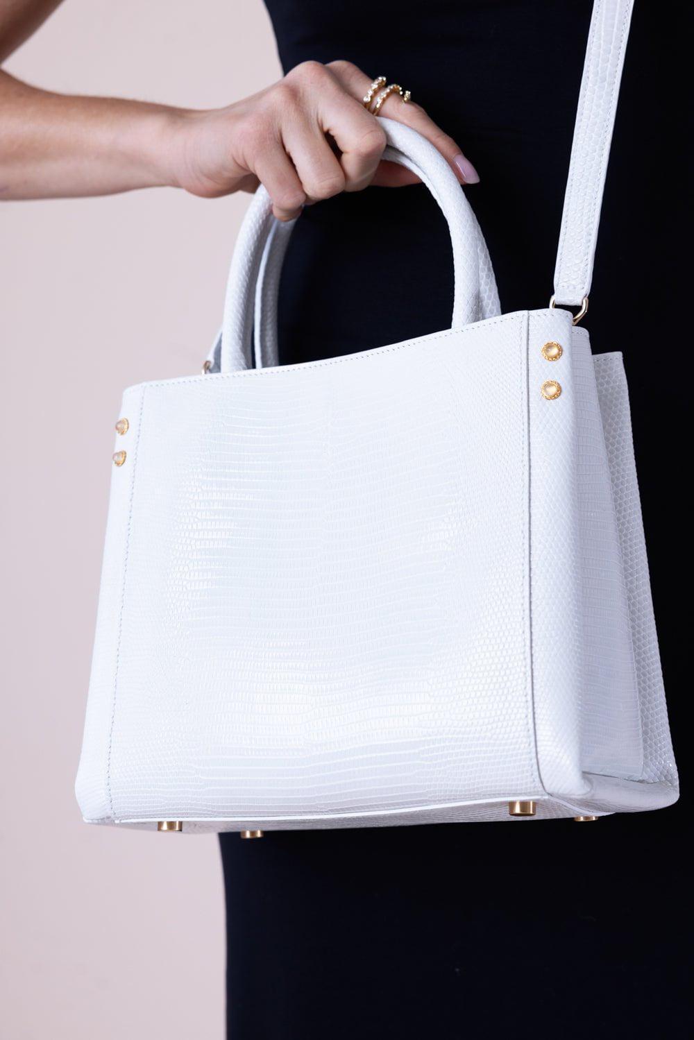 JADA LOVELESS-Small Tote - White-WHITE