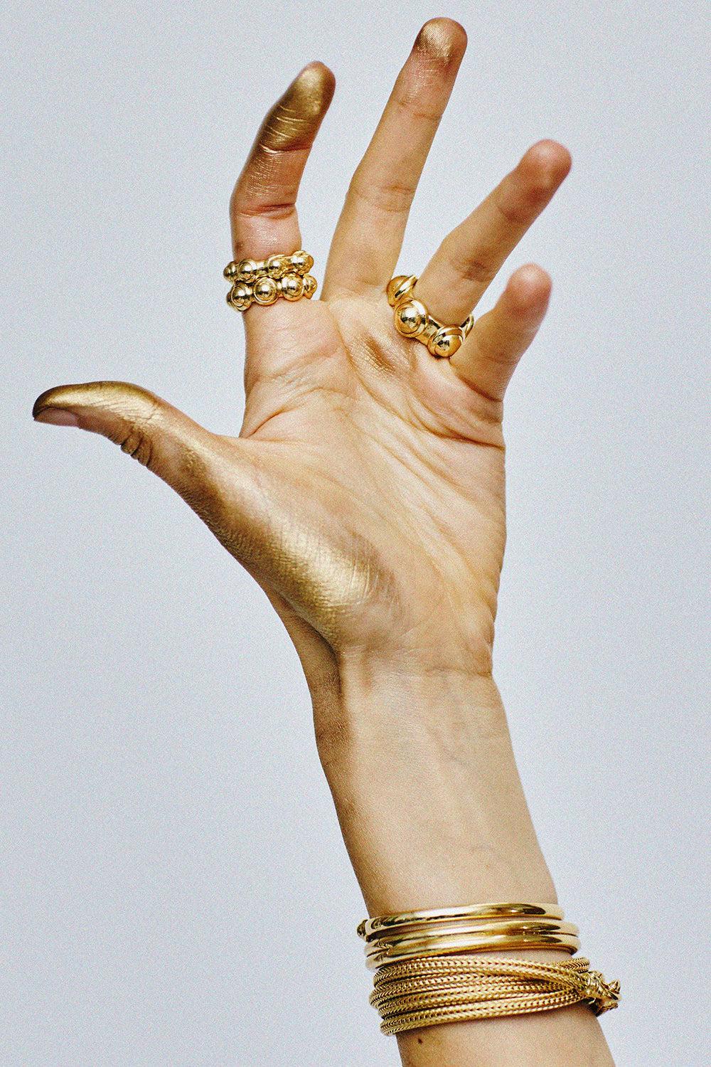 Medium Pop Vic Ring-YELLOW GOLD-6.5-JEWELRYFINE JEWELRING-JADE RUZZO