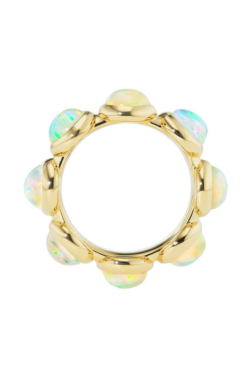 Opal Medium Vic Ring-YELLOW GOLD-6.5-JEWELRYFINE JEWELRING-JADE RUZZO