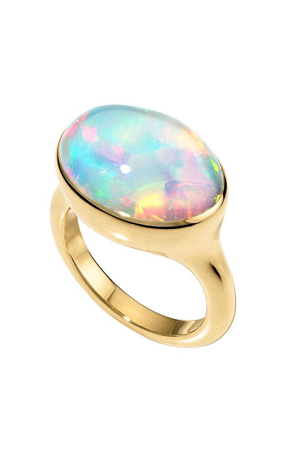 Opal Una Ring-YELLOW GOLD-7.5-JEWELRYFINE JEWELRING-JADE RUZZO