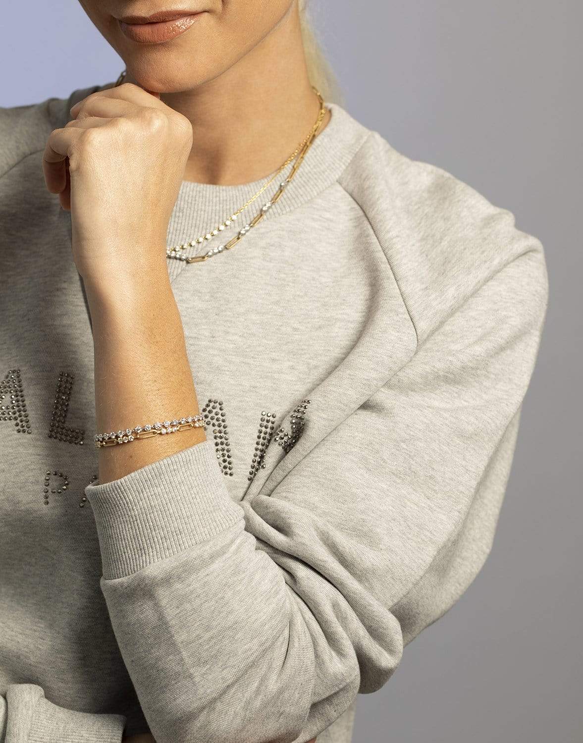 JADE TRAU-Penelope Bracelet 2.9-WHITE GOLD