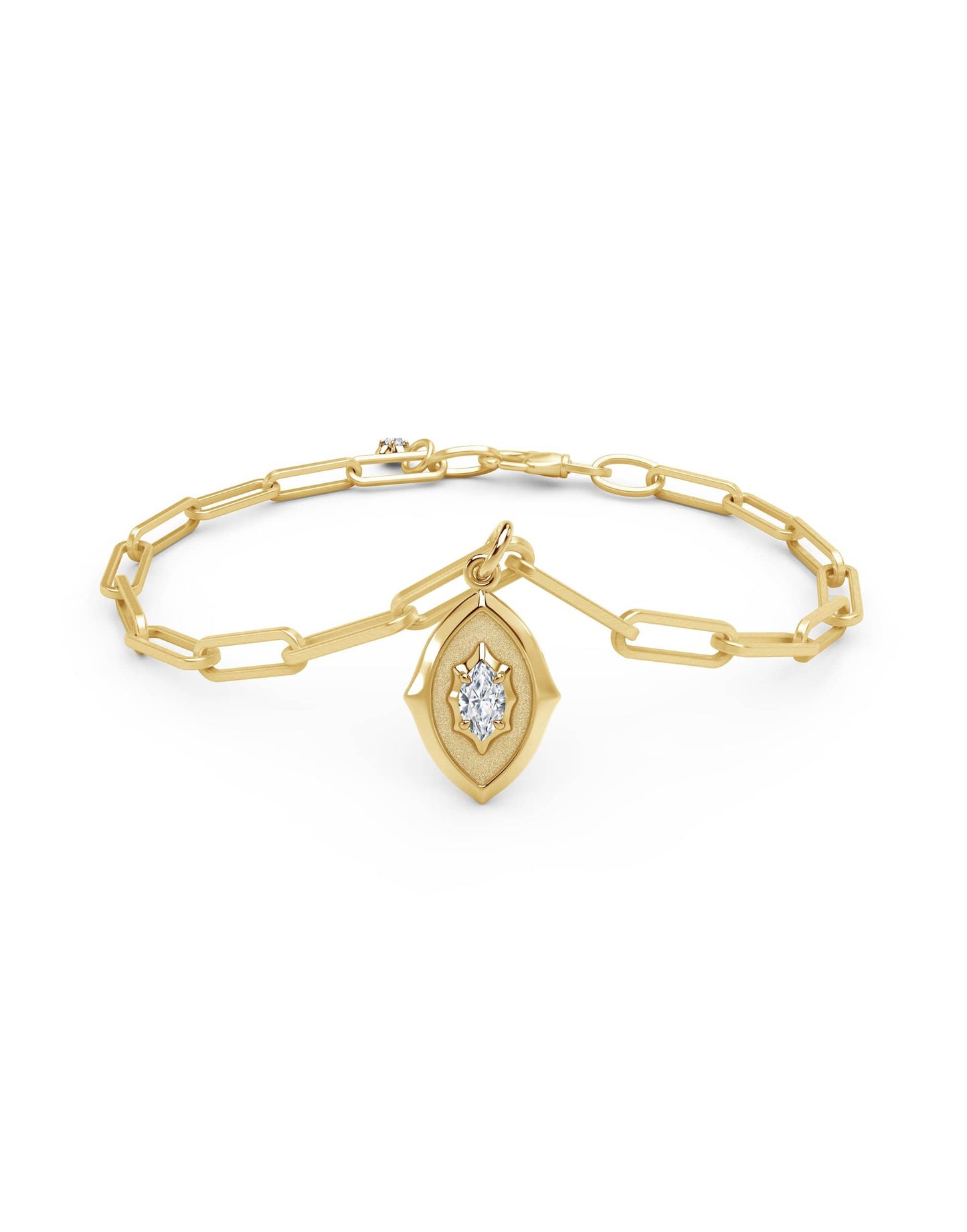 JADE TRAU-Envoy Diamond Chain Bracelet-YELLOW GOLD