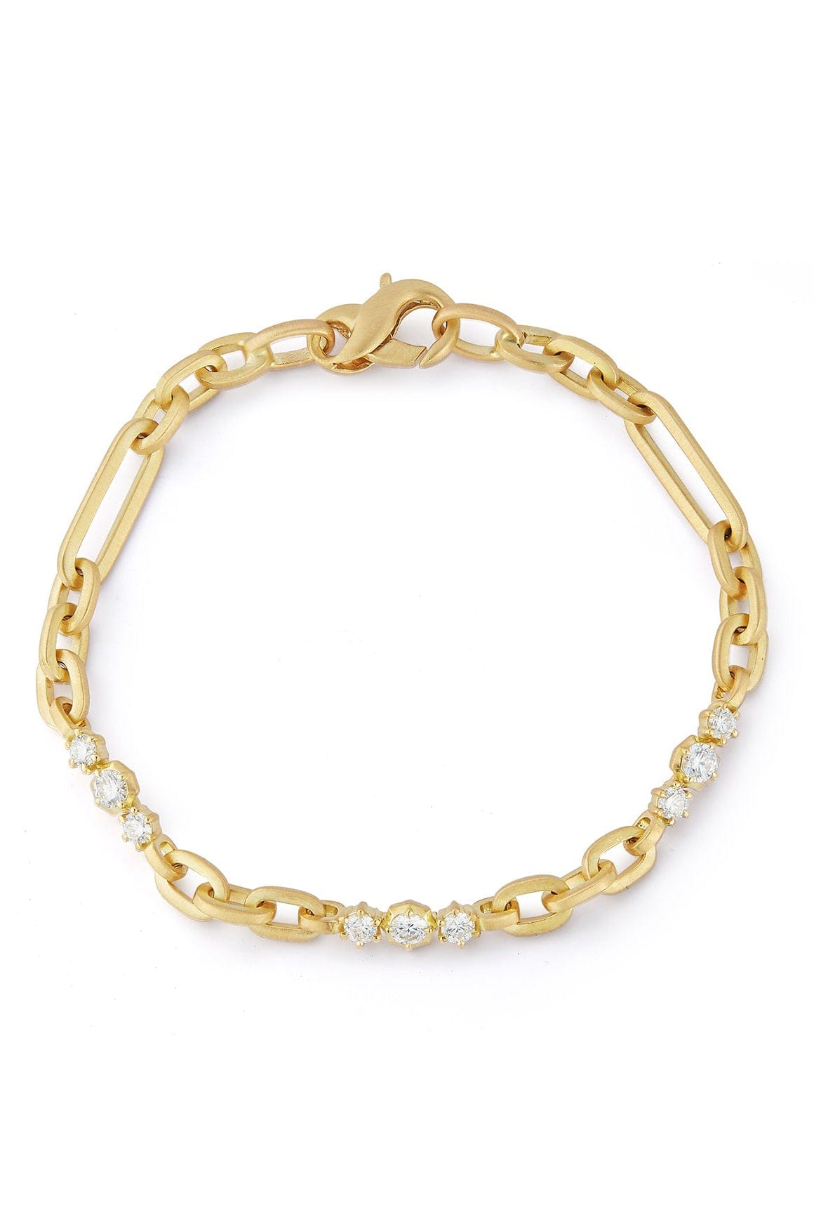 JADE TRAU-Paige Diamond Bracelet-YELLOW GOLD