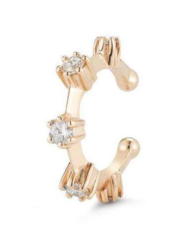 JADE TRAU-Kismet Ear Cuff - Rose Gold-ROSE GOLD