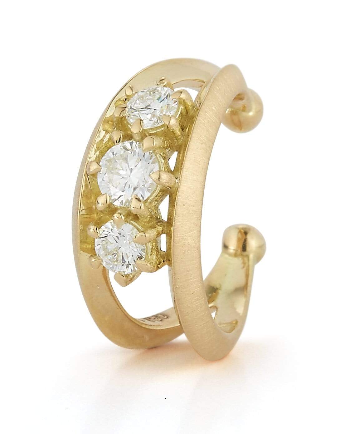 JADE TRAU-Sadie Ear Cuff-YELLOW GOLD