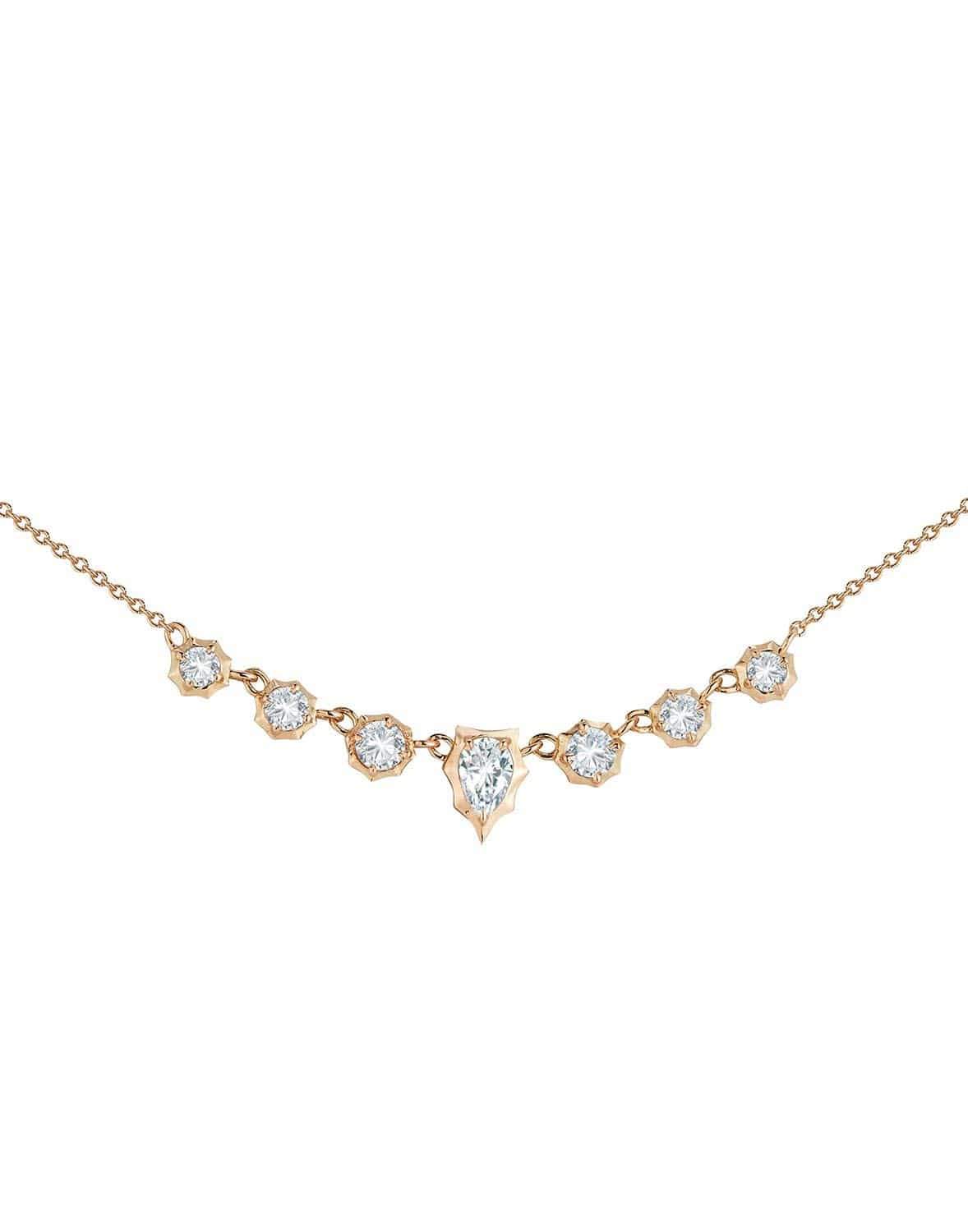 JADE TRAU-Small Envoy Necklace-ROSE GOLD