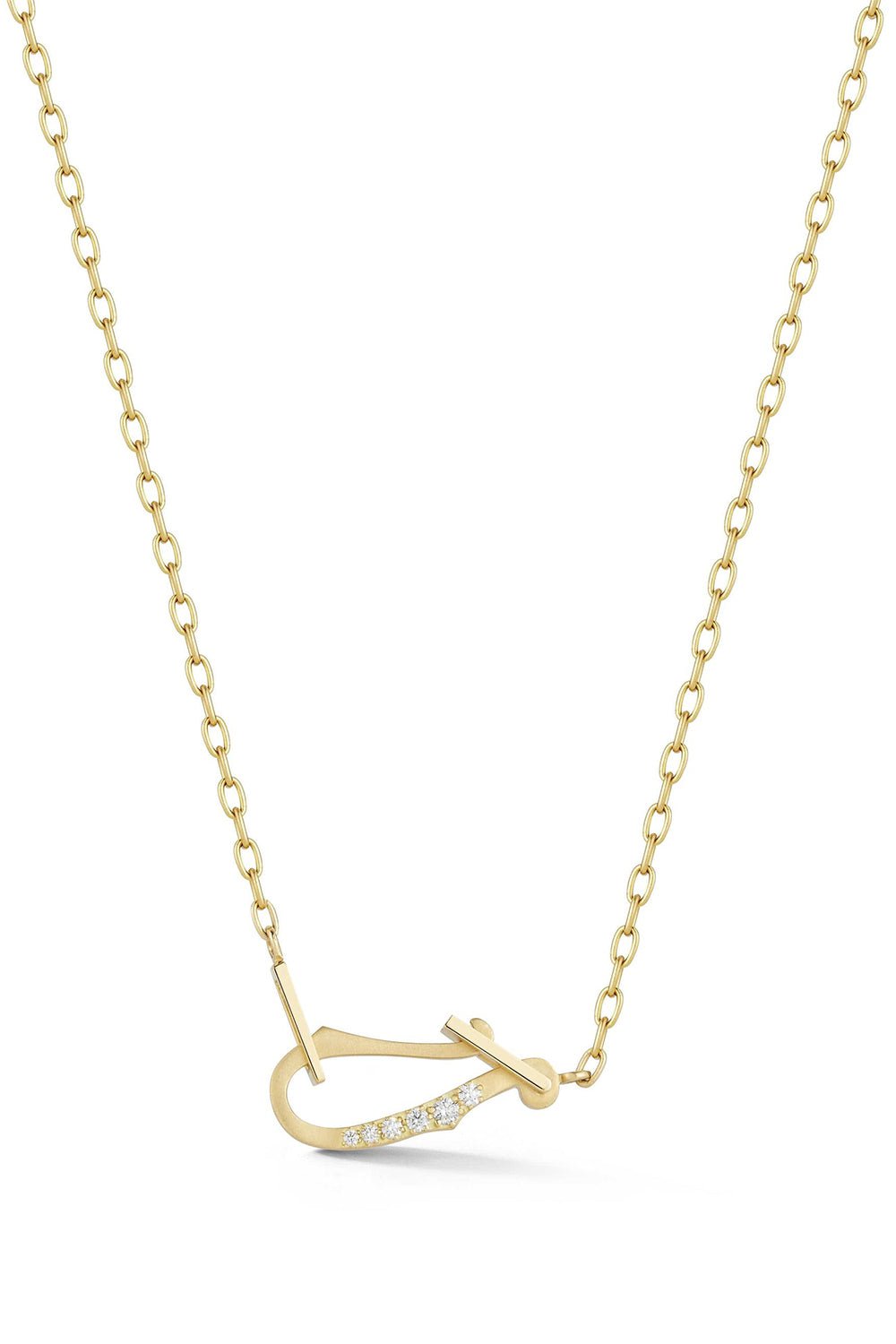 JADE TRAU-Diamond Lola Necklace-YELLOW GOLD