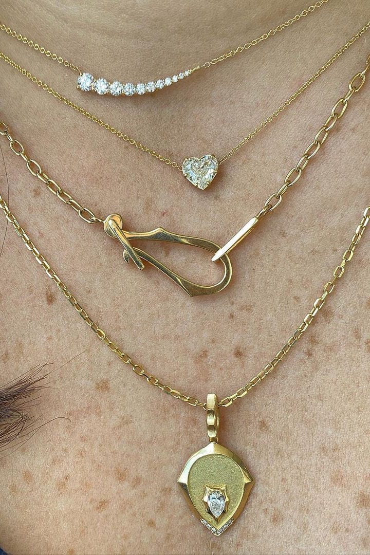 JADE TRAU-Lunado Pendant Necklace-YELLOW GOLD
