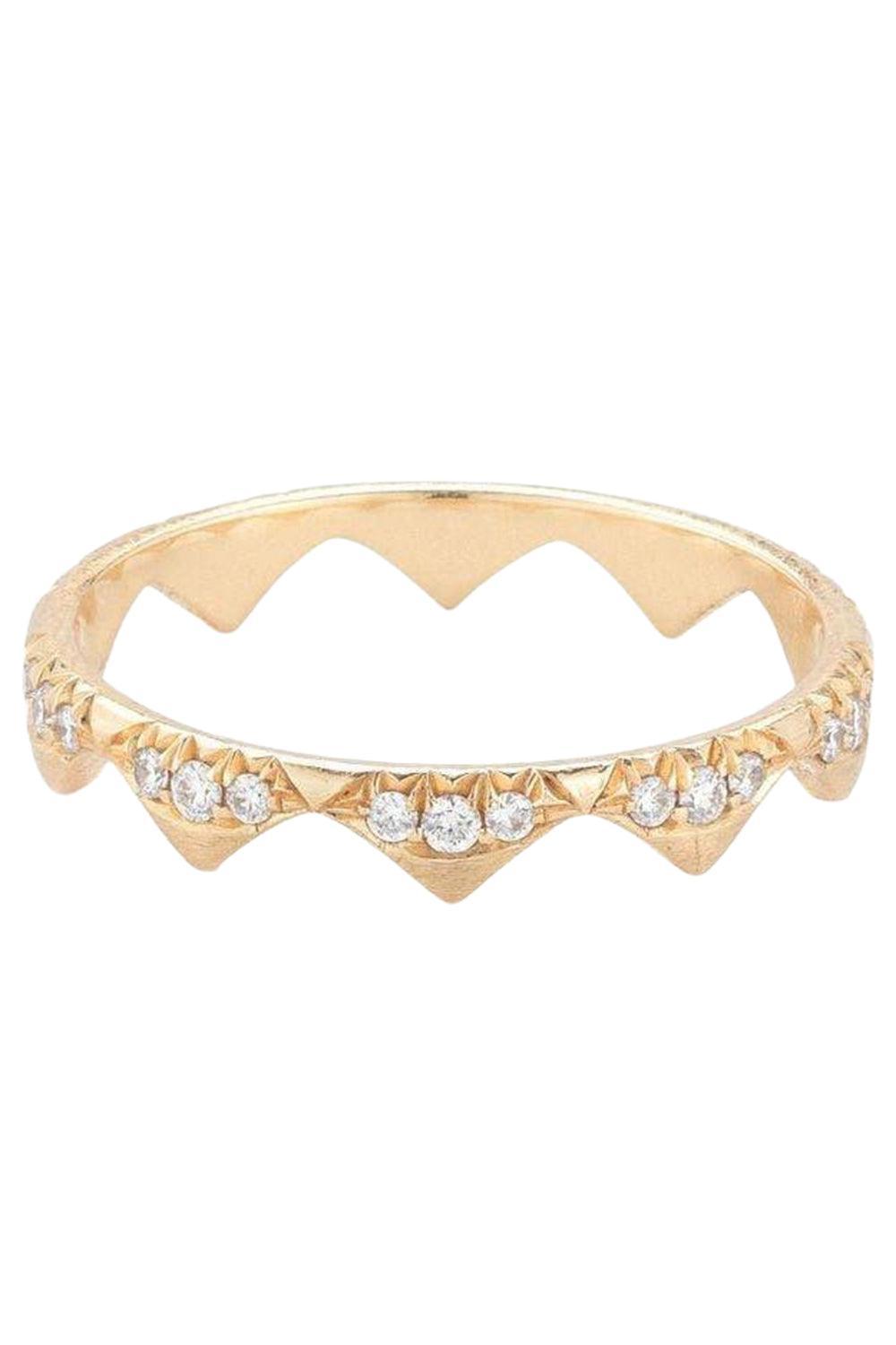 Clara Diamond Band-YELLOW GOLD-6.5-JEWELRYFINE JEWELRING-JADE TRAU