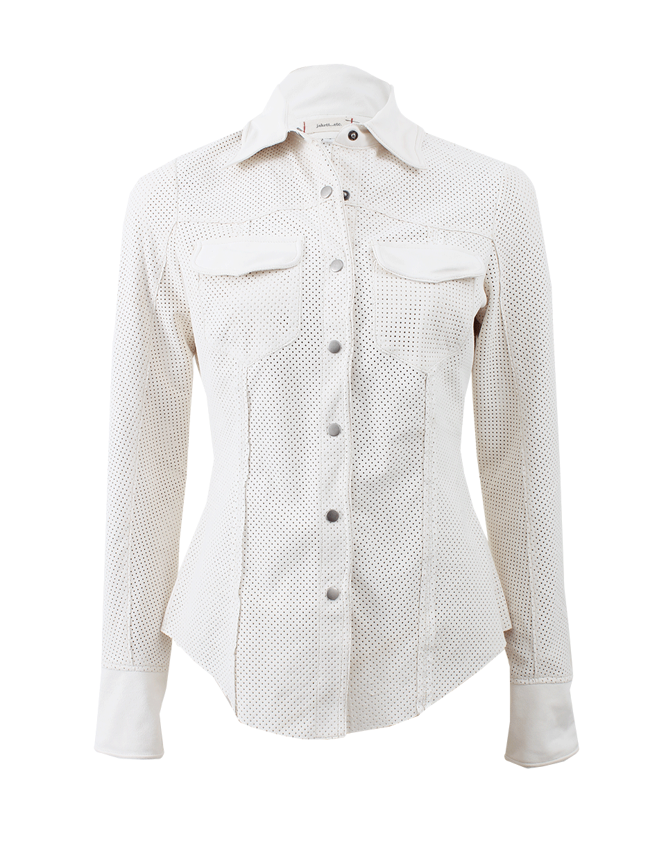 JAKETT-Robin Perforated Shirt-
