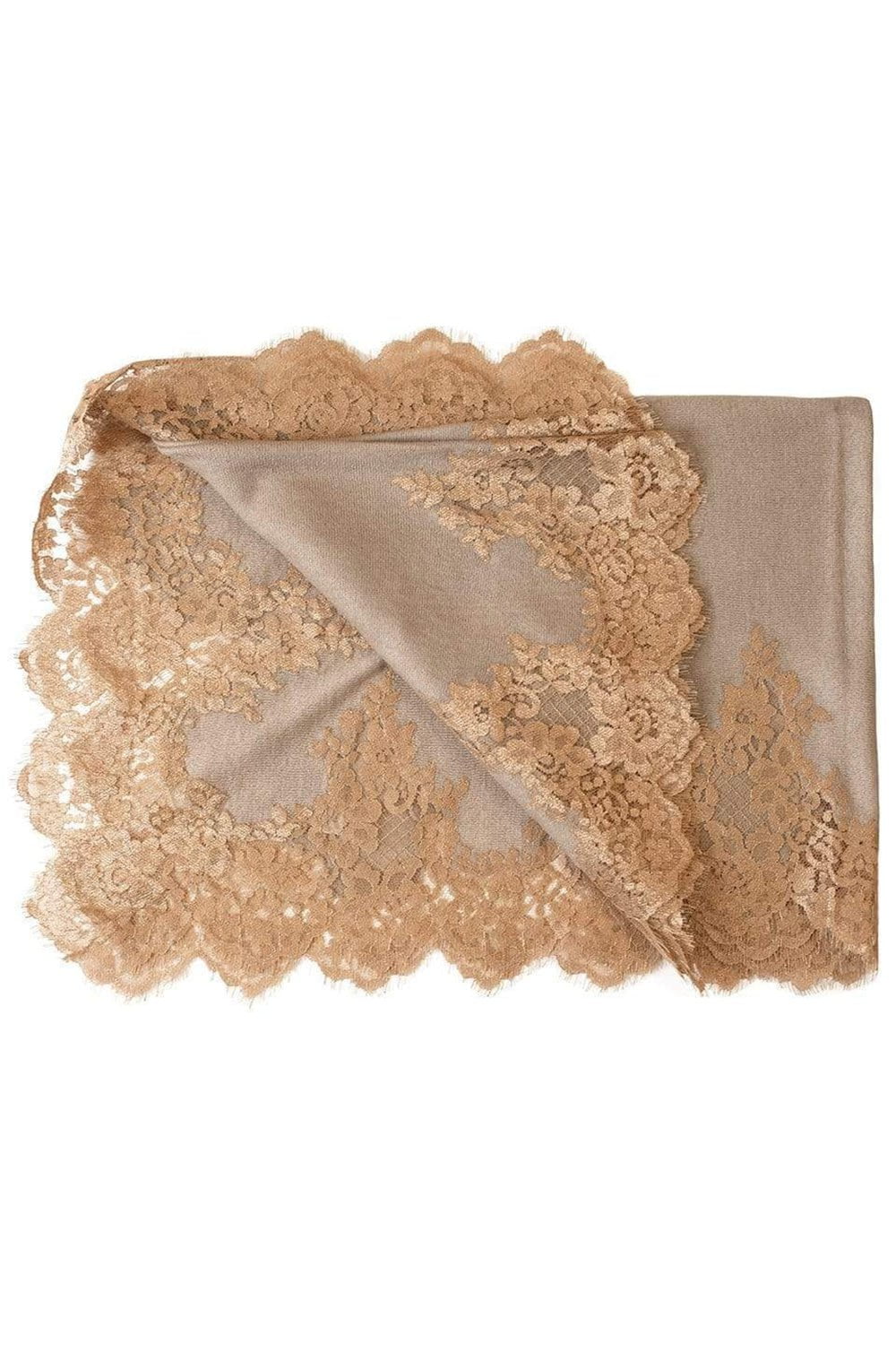 Lace Scarf - Natural Gold-NAT/GOLD-O/S-ACCESSORIESCARVES-JANAVI INDIA