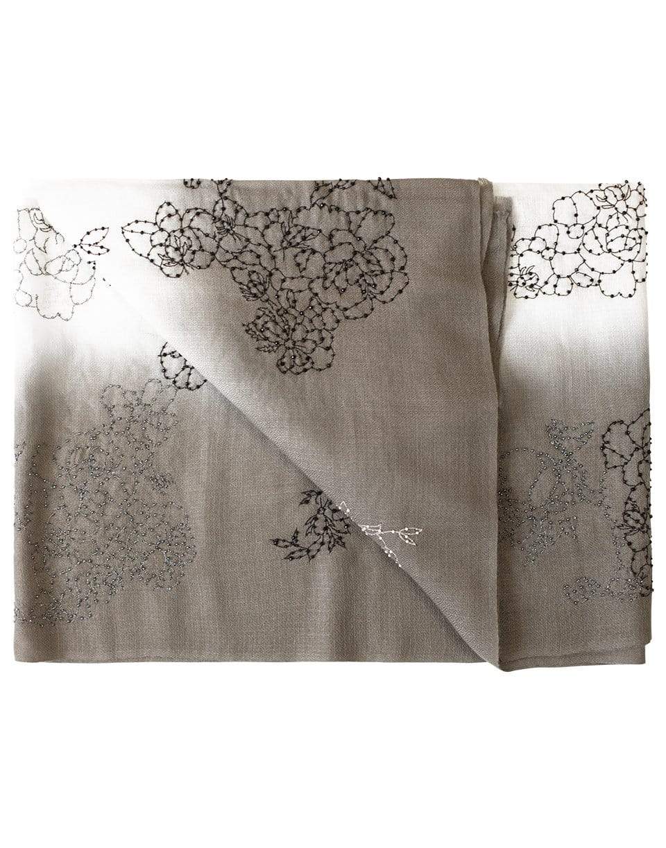 JANAVI INDIA-Urban Garden Scarf-TAUPE