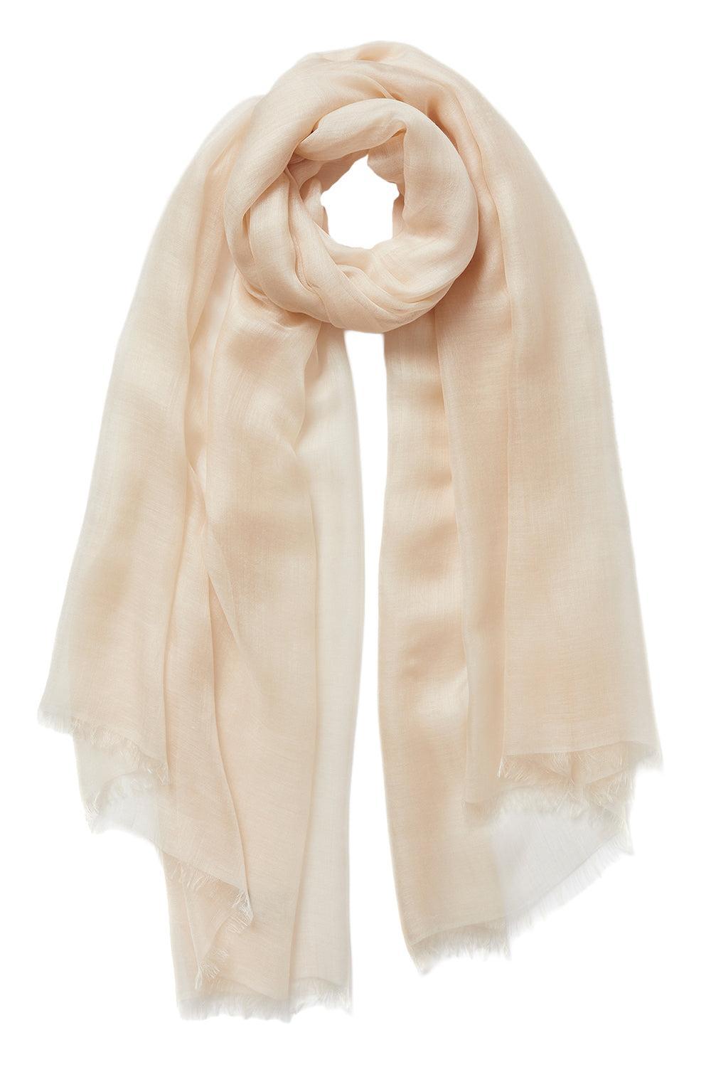 The Cloud Scarf - Ecru-CREAM-ACCESSORIESCARVES-JANE CARR