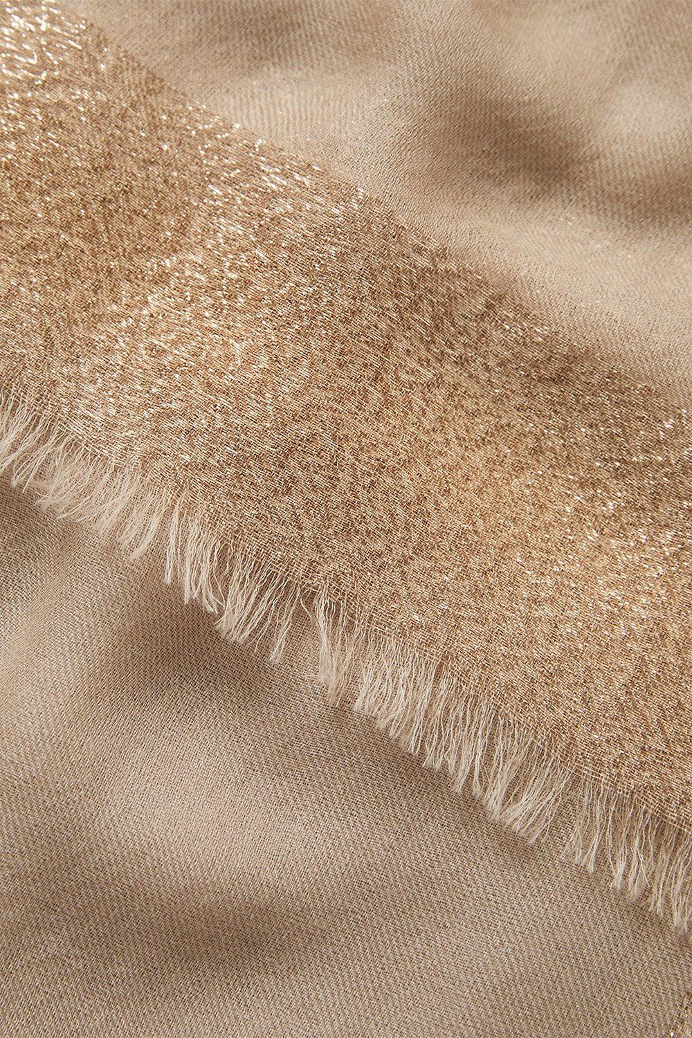 JANE CARR-The Argent Wrap - Fawn-FAWN