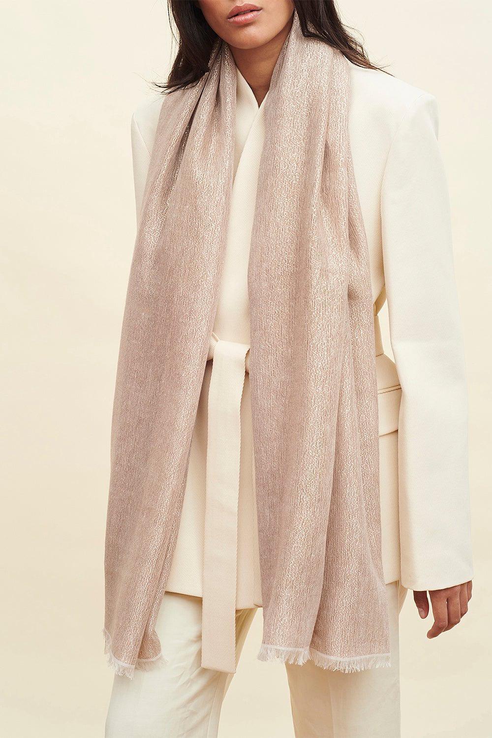 JANE CARR-Summer Cosmos Scarf - Quatrz-QUARTZ