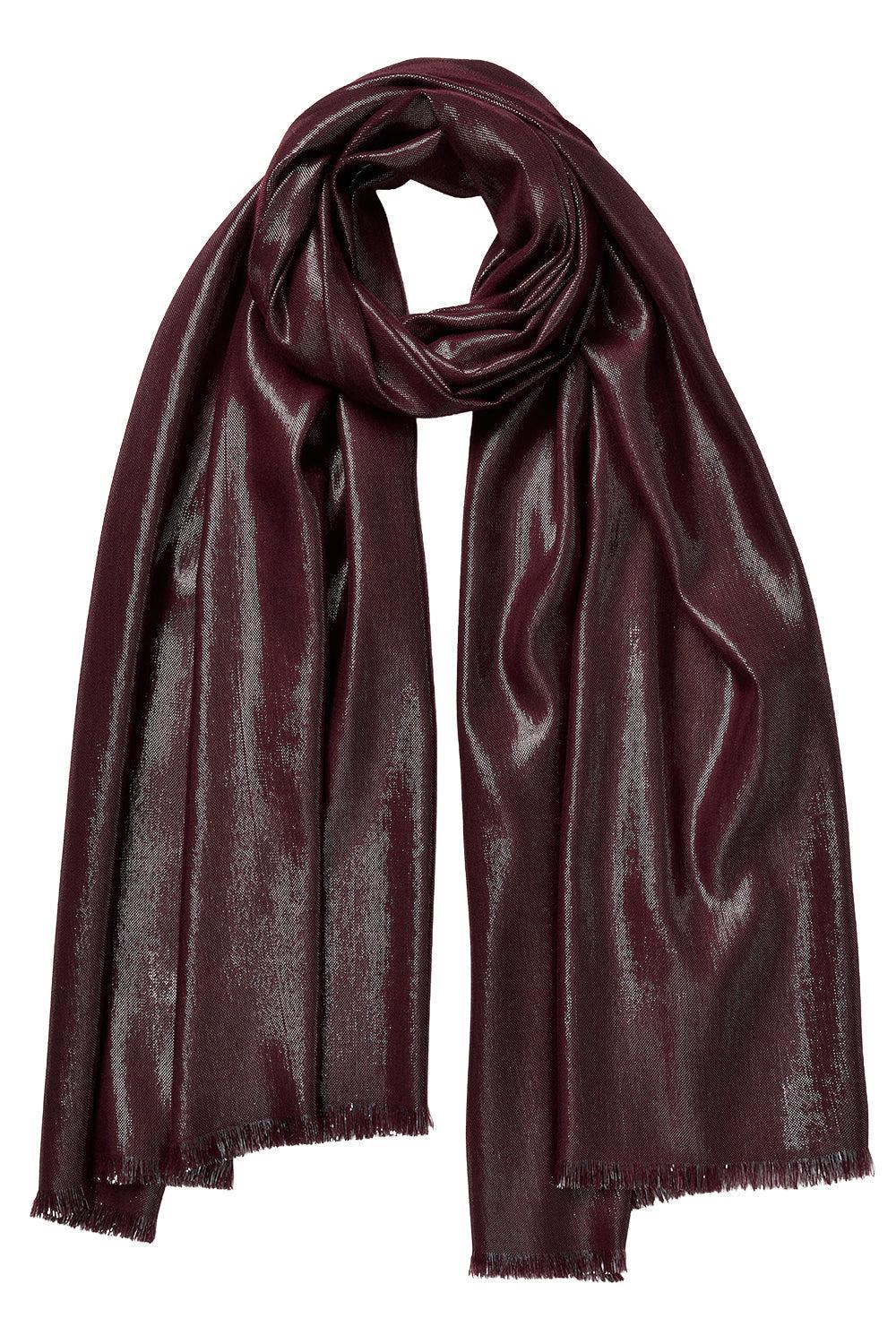 The Mercury Wrap - Maraschino-RED-ACCESSORIESCARVES-JANE CARR