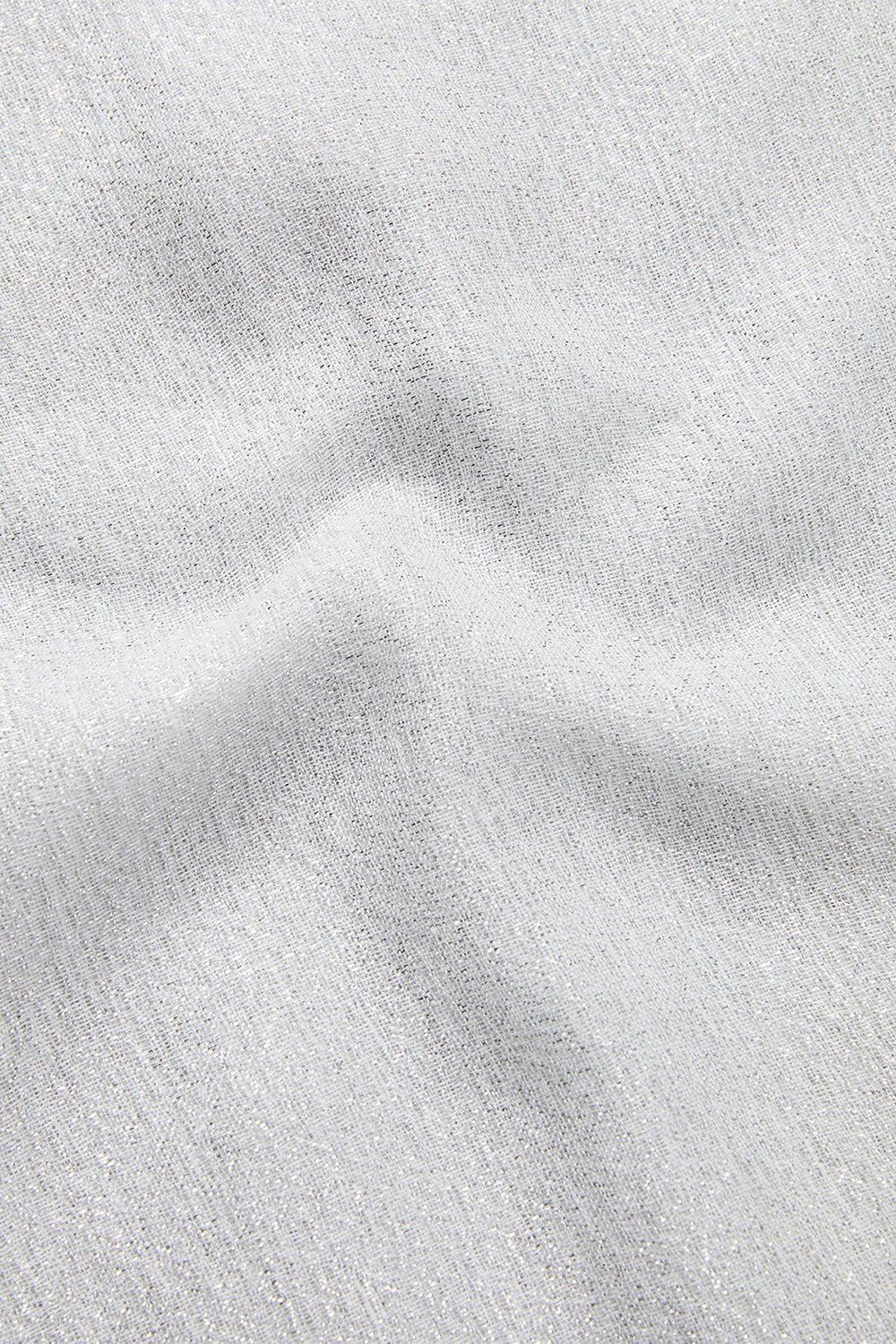 JANE CARR-Summer Cosmos Scarf - White-WHITE