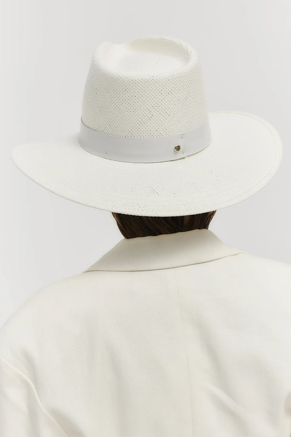 JANESSA LEONE-Hamilton Hat-BLEACH