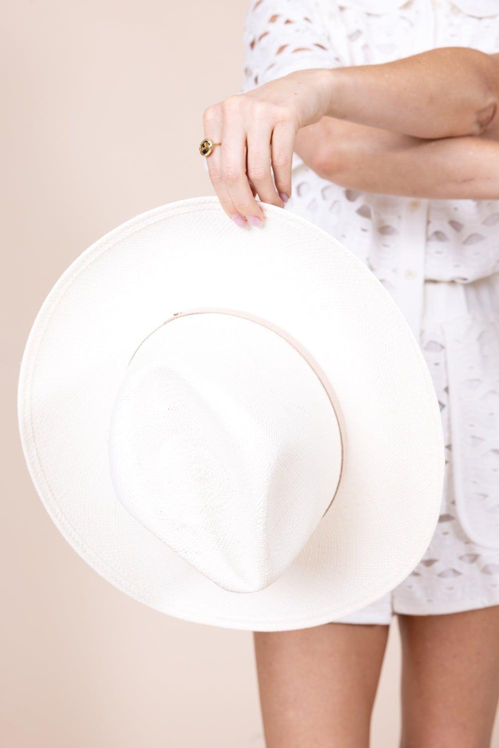 JANESSA LEONE-Paxton Fedora-