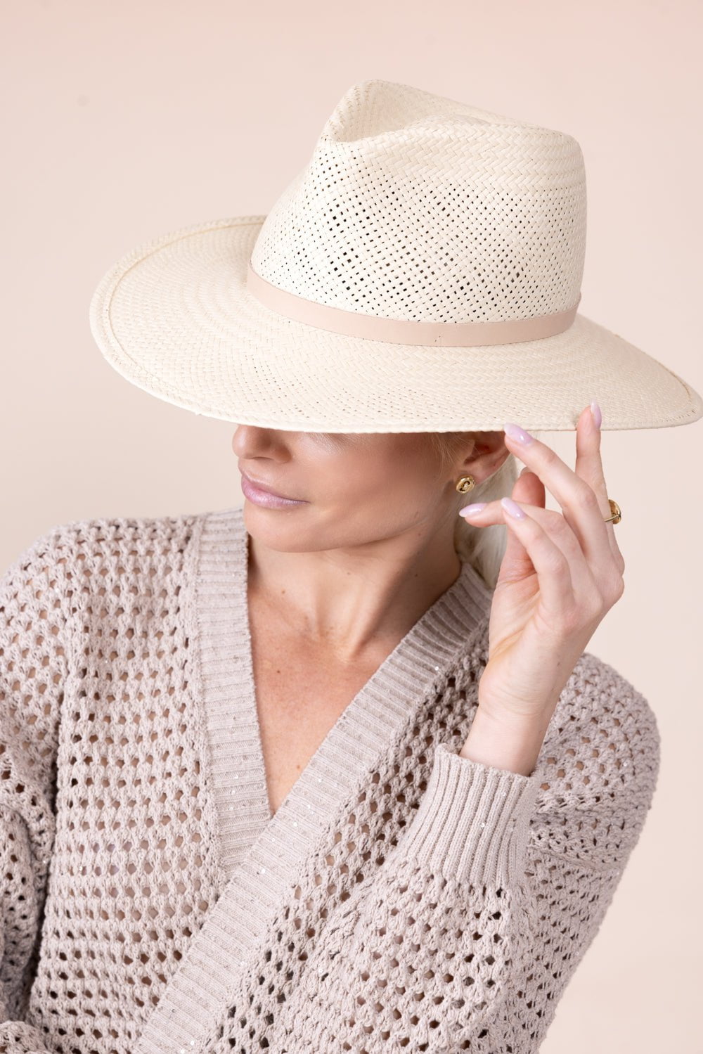 JANESSA LEONE-Sherman Hat-