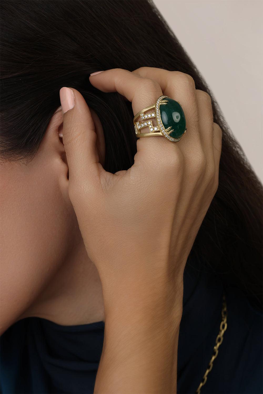 Maze Ring-YELLOW GOLD-6.25-JEWELRYFINE JEWELRING-JARED LEHR