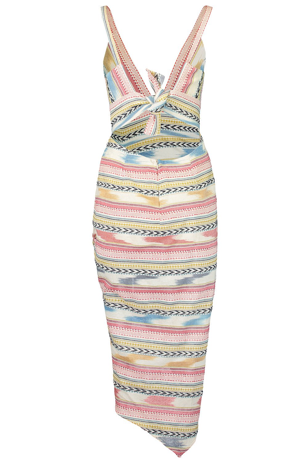 JBQ-Sasha Dress - Jaquard Multi-