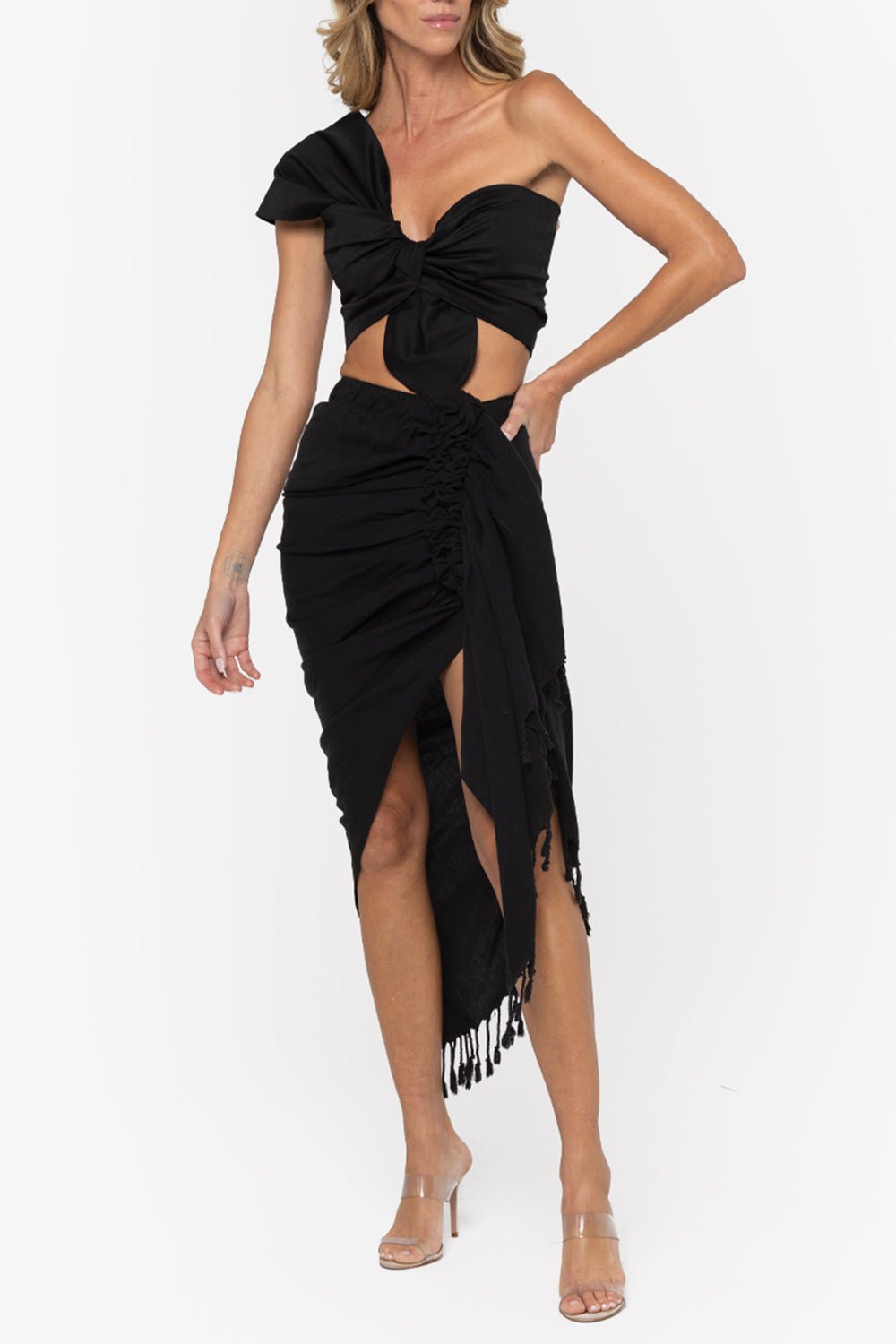 JBQ-Tulum Skirt - Black-