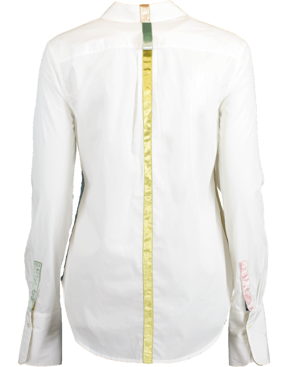 JED-Frangipane Shirt with Velvet-
