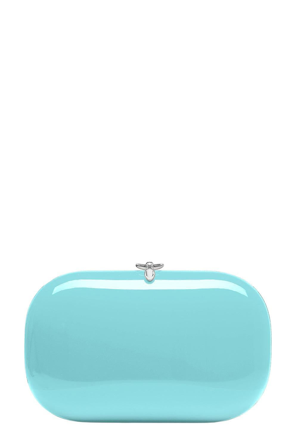 ELINA PLUS CLUTCH - ROBIN EGG BLUE-ROBEGGBL-O/S-HANDBAGCLUTCHES-JEFFREY LEVINSON