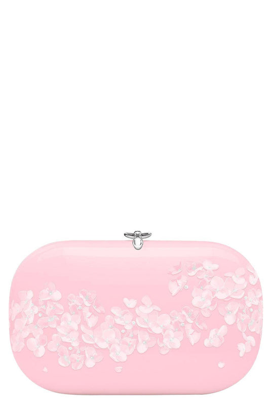 Elina Plus Clutch - Baby Pink Blossom-BABY PINK-O/S-HANDBAGCLUTCHES-JEFFREY LEVINSON