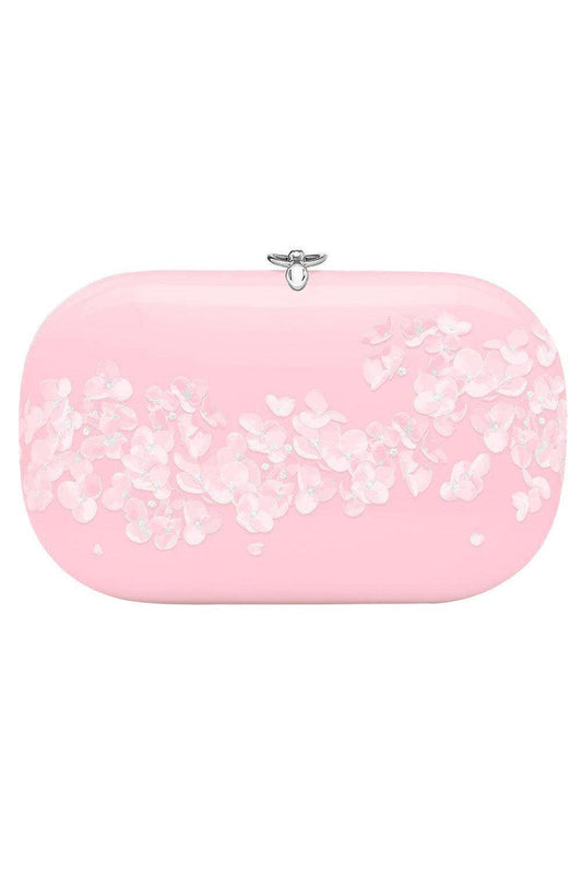 Elina Plus Clutch - Baby Pink Blossom-BABY PINK-O/S-HANDBAGCLUTCHES-JEFFREY LEVINSON