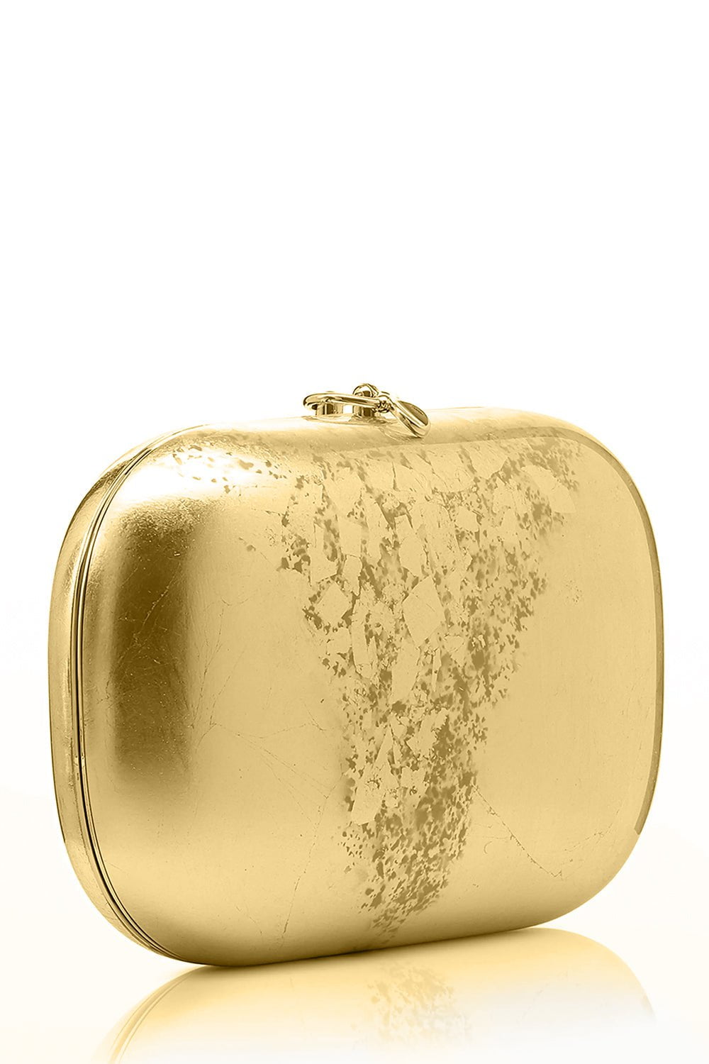 JEFFREY LEVINSON-Elina Plus Clutch - Golden Leaf-GLDNLEAF