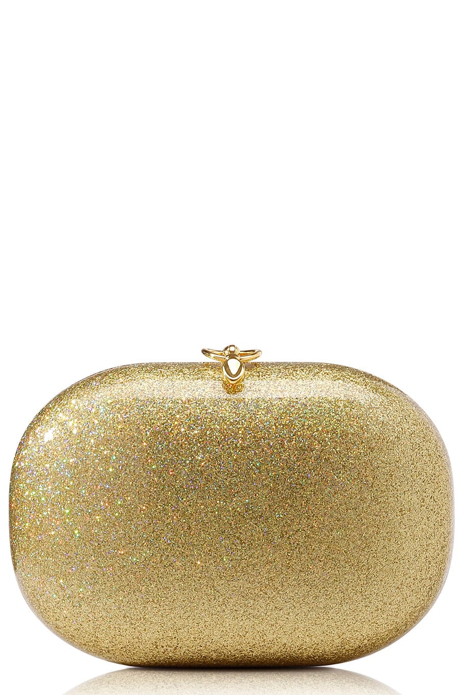 JEFFREY LEVINSON-Elina Clutch Gold Rainbow Stardust Clutch-GLDRNBW
