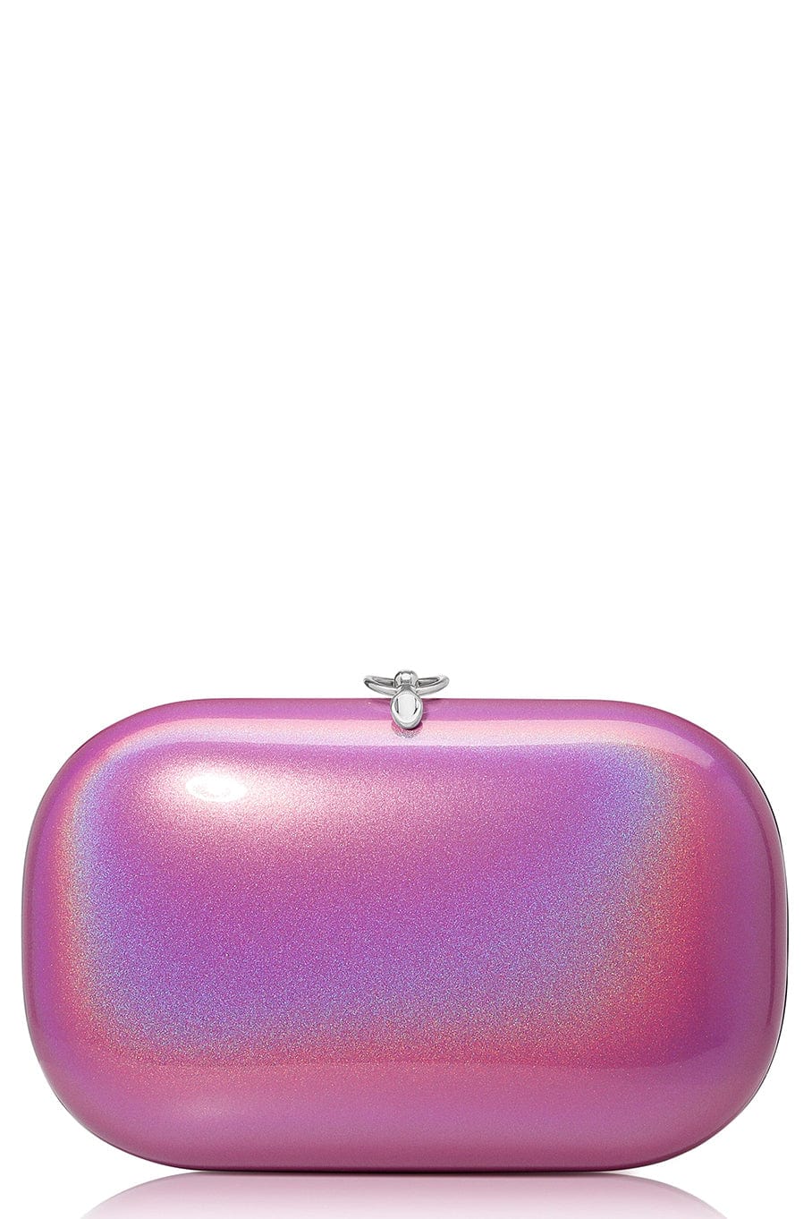 JEFFREY LEVINSON-Elina Plus Iridescent Rainbow Rose Clutch-IRRNBWRO