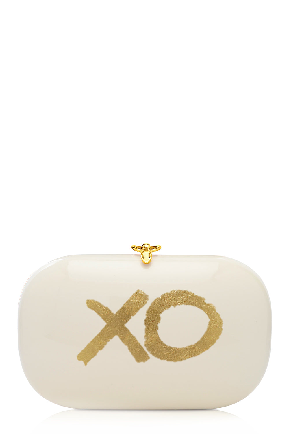 ELINA PLUS XO CLUTCH-LTSNDGLD-O/S-HANDBAGCLUTCHES-JEFFREY LEVINSON