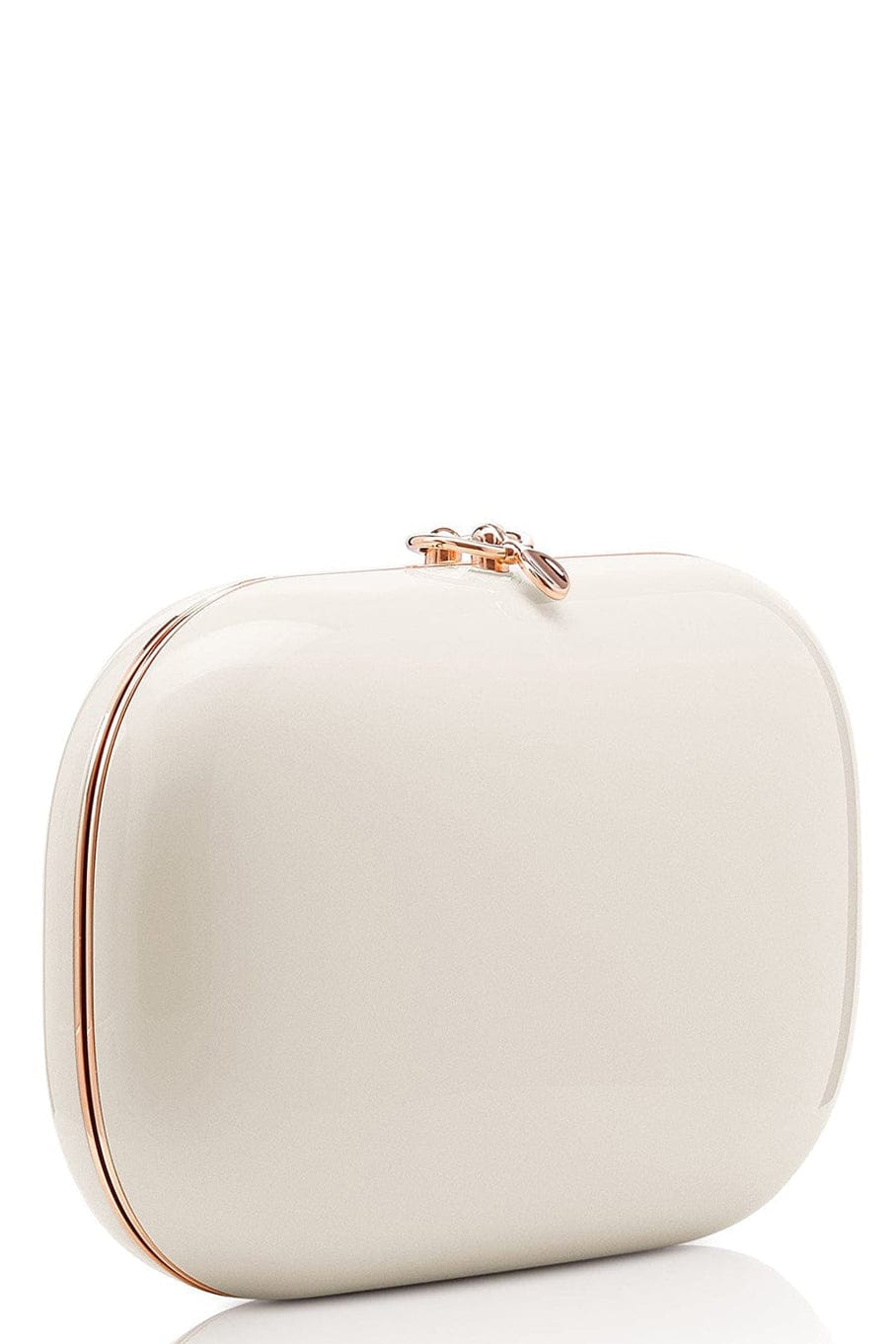JEFFREY LEVINSON-Elina Plus Light Sand and Rose Gold Clutch-LTSND/RO