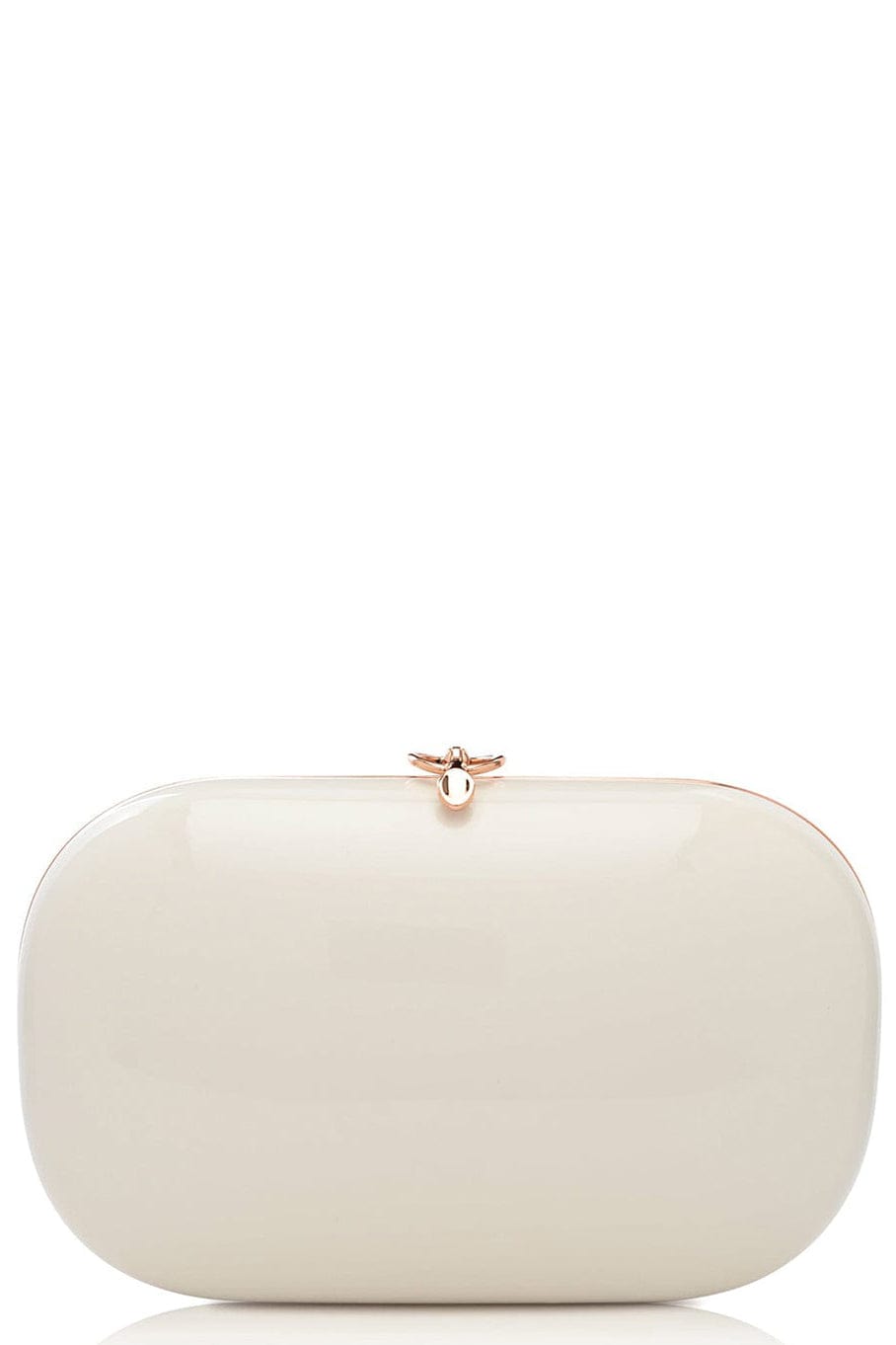 JEFFREY LEVINSON-Elina Plus Light Sand and Rose Gold Clutch-LTSND/RO