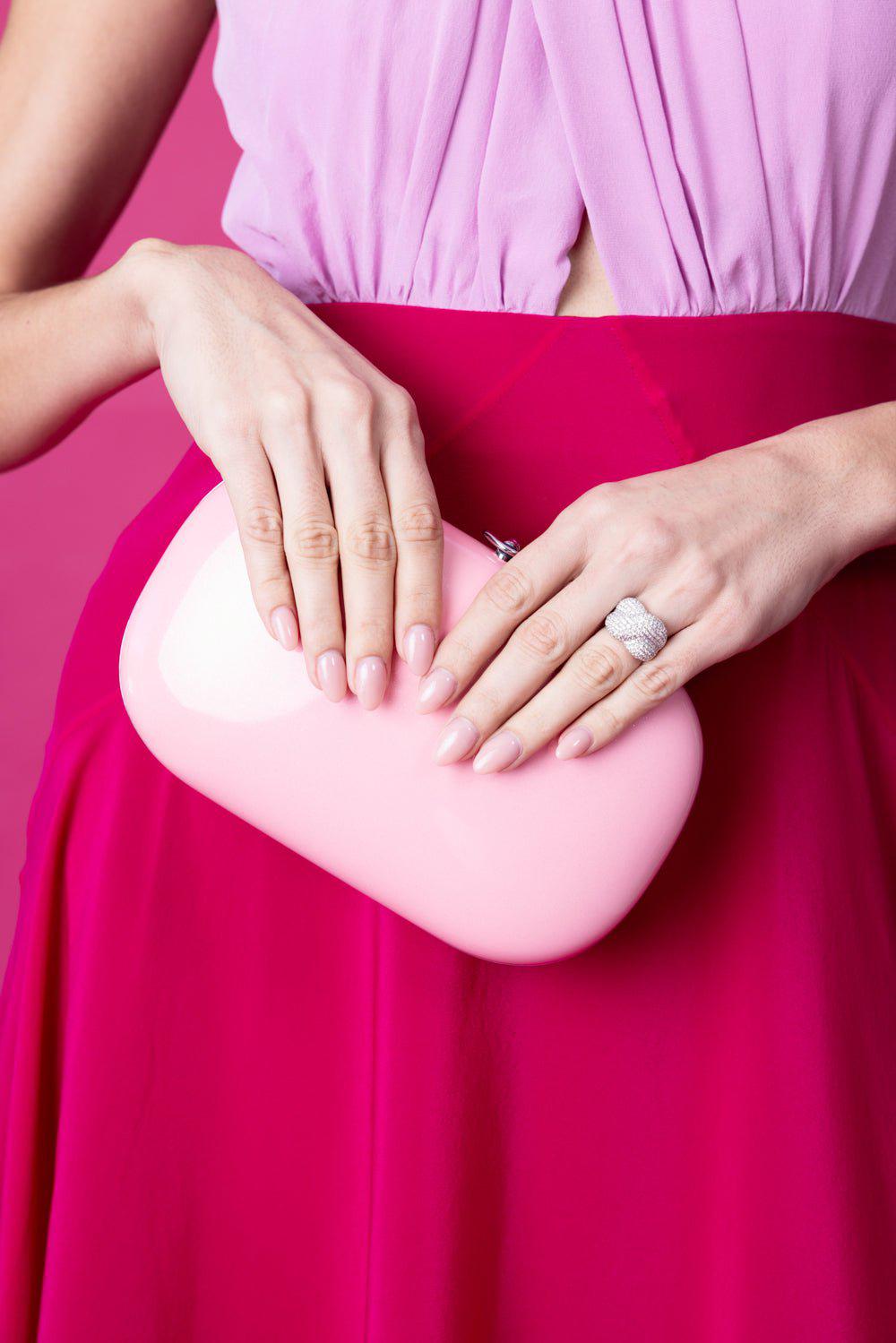 Elina Plus Clutch - Marissa Pink | JEFFREY LEVINSON – Marissa