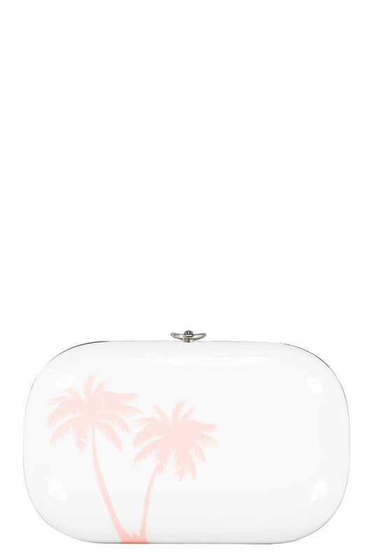 JEFFREY LEVINSON-Elina Plus Clutch - Pink Palm-PNKPALM