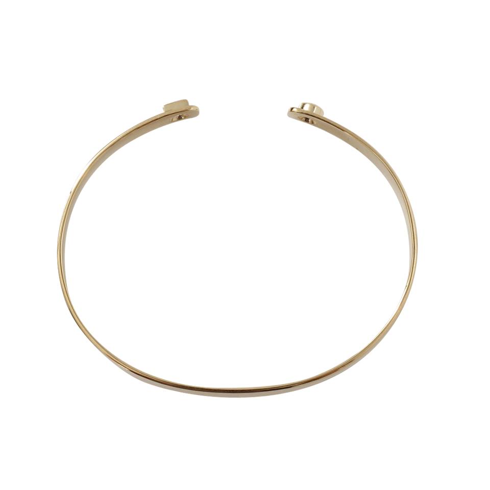 JEMMA WYNNE-Prive Open Diamond Cuff-YELLOW GOLD