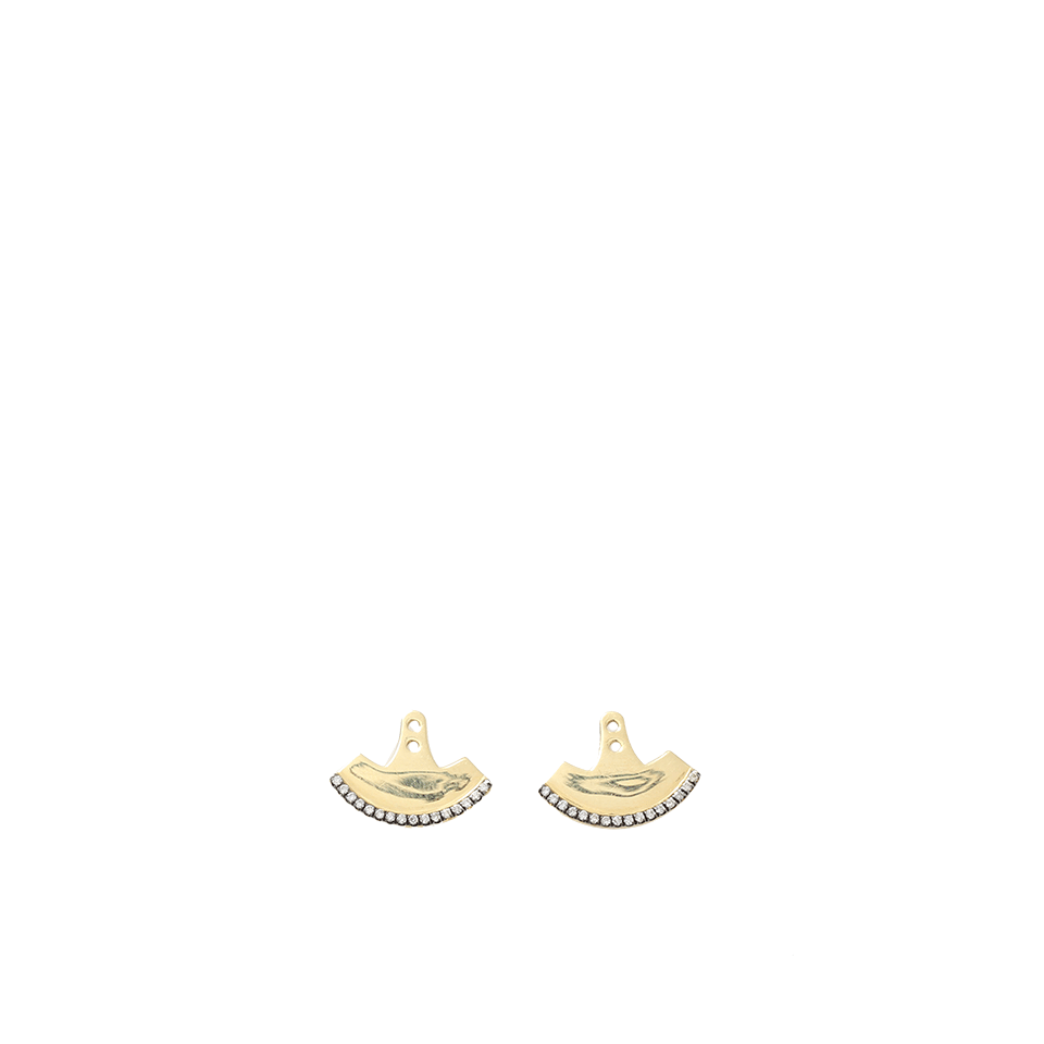 JEMMA WYNNE-Prive Pave Fan Jackets-YELLOW GOLD