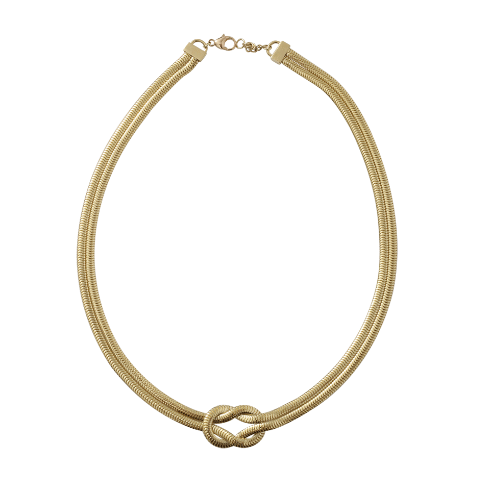 JEMMA WYNNE-Love Knot Necklace-YELLOW GOLD