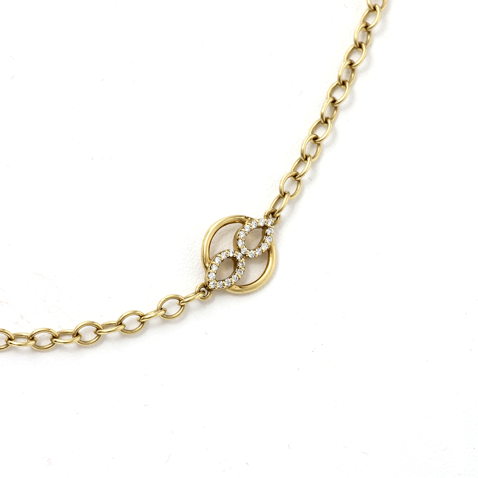 JEMMA WYNNE-Pave Diamond Pear Element Necklace-YELLOW GOLD