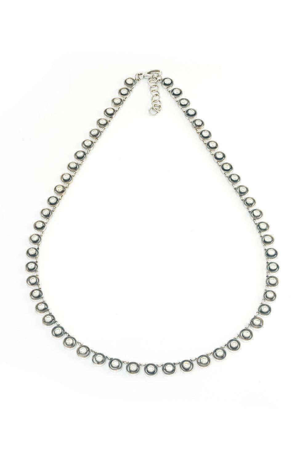 Diamond Shadow Necklace-WHITE GOLD-JEWELRYFINE JEWELNECKLACE O-JENNA BLAKE