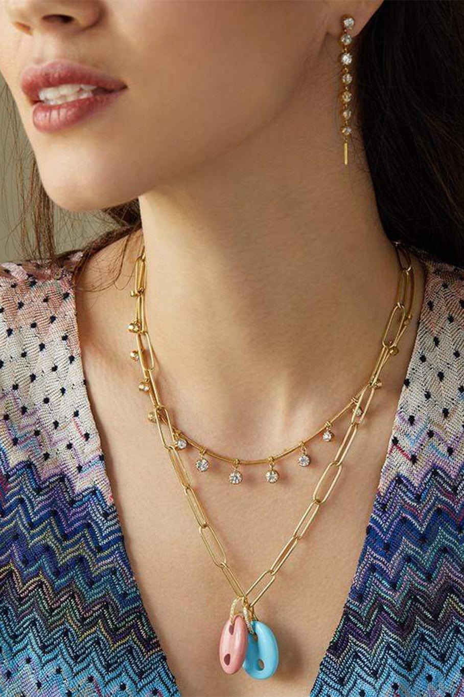 JENNA BLAKE-Paperclip Link Chain-YELLOW GOLD