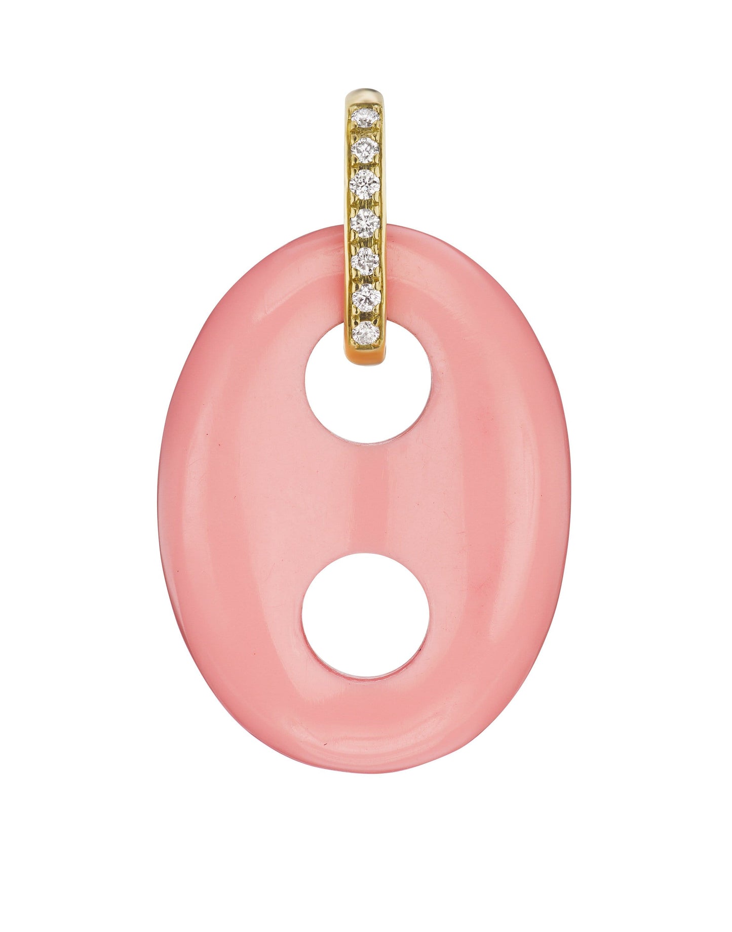JENNA BLAKE-Coral Mariner Charm-YELLOW GOLD